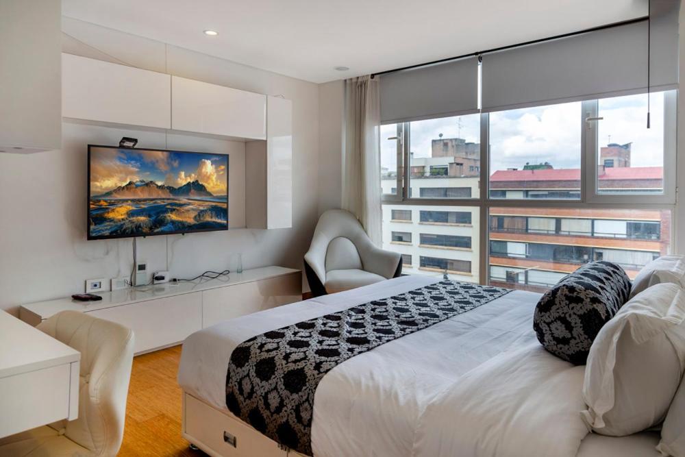 Apartasuite Edificio Monir Богота Экстерьер фото